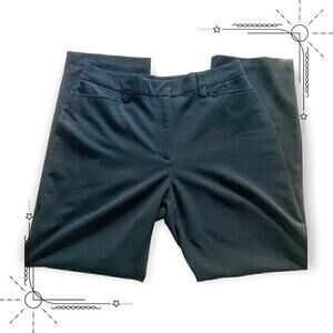 Counterparts Women's Black Straight Leg Career Pants Size 12